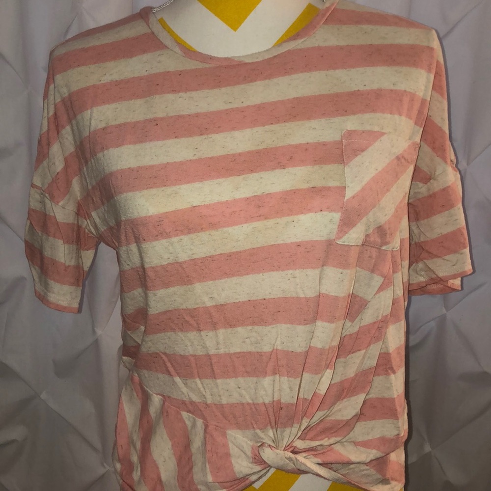 Striped Lucky Brand T-Shirt